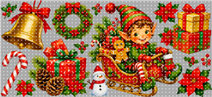 16oz Christmas-S  2430